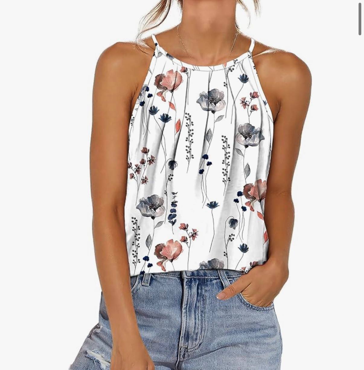 Floral Tank Top