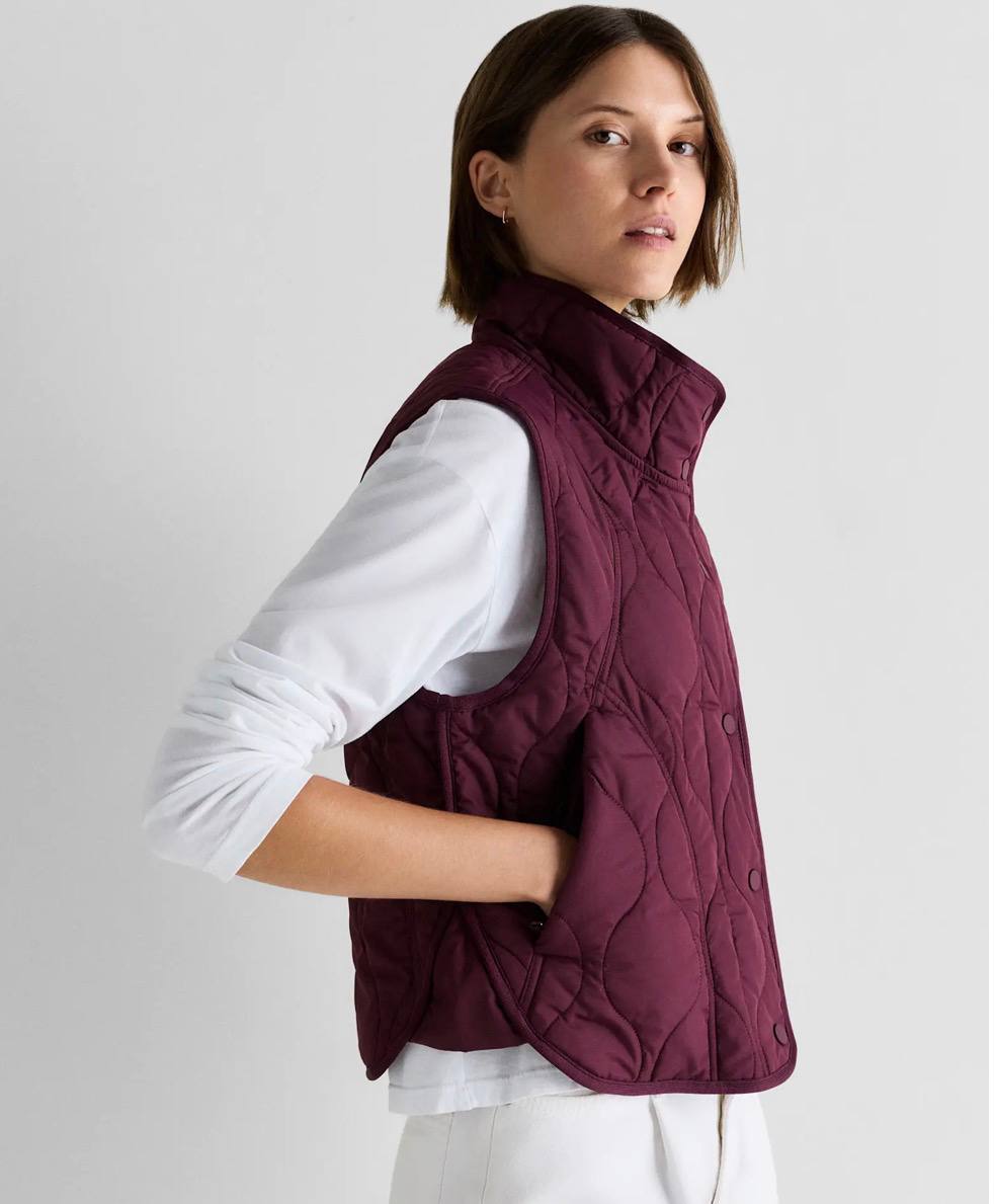 Featherless Quilted Puffer Vest